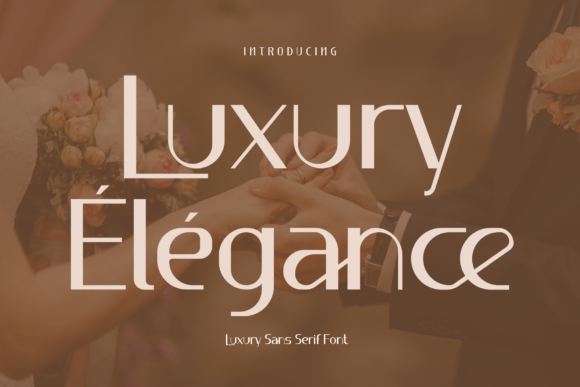 Luxury Élégance: A Premium Sans Serif Font for Web